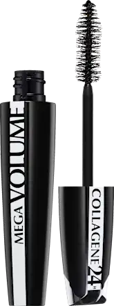 Mascara Mega Volume Collagene Black, 9 ml