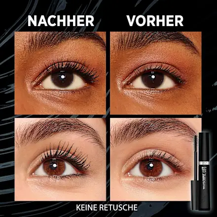 Mascara Telescopic Lift Black, 9.9 ml - Image 4