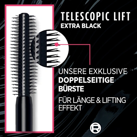 Mascara Telescopic Lift Extra Black, 9.9 ml - Image 6