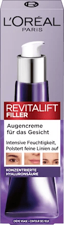 Eye Cream + Face Revitalift Filler, Hyaluronic Acid, 30 ml - Image 2