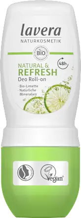 Deodorant Roll-on Natural & Refresh, 50 ml
