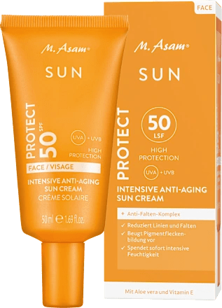 Intensive anti-aging facial sunscreen, SPF 50, 50 ml