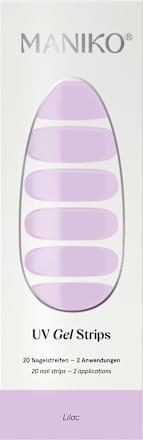 UV Gel Nail Foils Lilac, 20 pcs