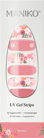 UV gel nail foils Meadow, 20 pcs