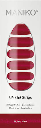 UV Gel Nail Foils Mulled Wine, 20 pcs