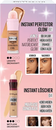 Gift Set 4-in-1 Instant Perfector Glow 02 Medium & Concealer Instant Anti-Age Eraser 04 Honey 2-piece set, 1 pc. - Image 2