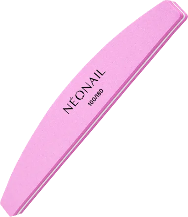 Polishing file 100/180 - pink, 1 pc.
