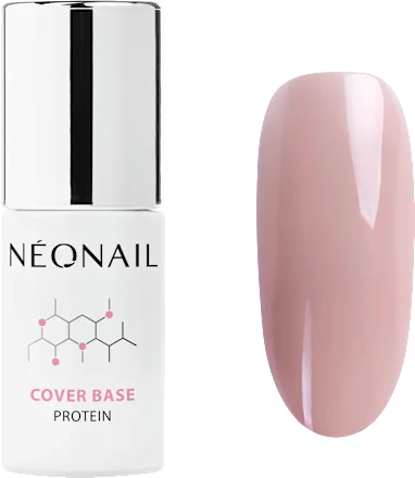UV nail polish Cover Base Protein Natural Nude, 7.2 ml