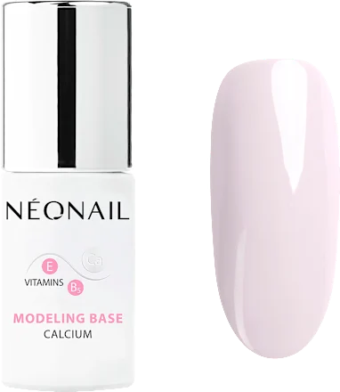 UV nail polish modeling base calcium basic pink, 7.2 ml