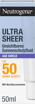 Sunscreen facial fluid, ultra sheer age shield, SPF 50, 50 ml - Image 3