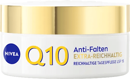 Q10 Anti-Wrinkle Face Cream, Rich SPF 15, 50 ml
