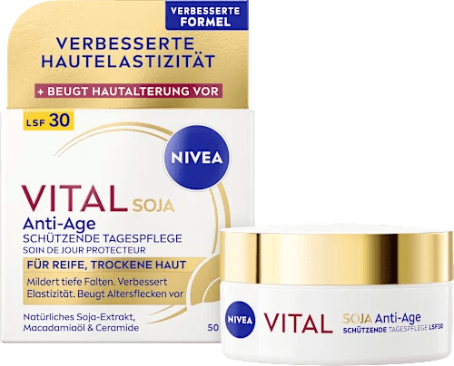 Vital Soy Anti-Age Protective Face Cream SPF 30, 50 ml