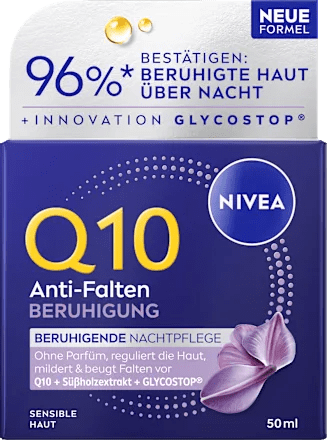 Night Cream Q10 Anti-Wrinkle Sensitive, 50 ml - Image 2