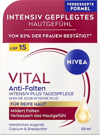 Vital Anti-Wrinkle Intensive Plus Day Cream SPF 15, 50 ml - Image 3