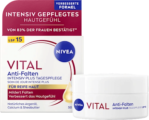 Vital Anti-Wrinkle Intensive Plus Day Cream SPF 15, 50 ml