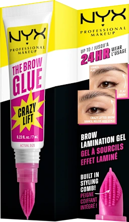 Eyebrow gel The Brow Glue Crazy Lift 01, 7 ml