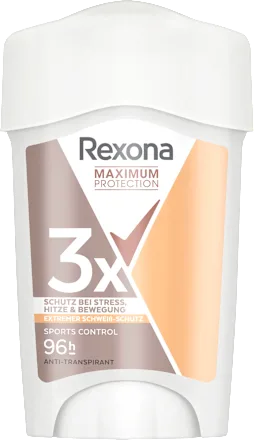 Antiperspirant deodorant cream Maximum Protection Sports Control, 45 ml