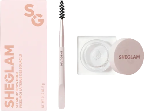 Eyebrow gel set Me Up Brow Hold Crystal Clear, 5 g