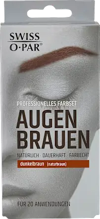 Eyebrow tint, natural brown, 1 pc.