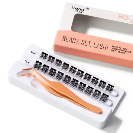 Big Lash Love Ready Artificial Eyelashes, Set, Lash!, 20 pieces