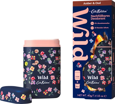 Amber & Oud deodorant stick + refill pack, 40 g
