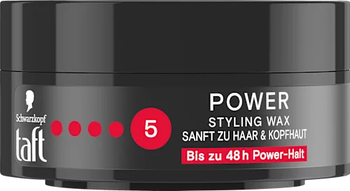 Hair gel POWER Styling Wax Hold 5, 75 ml
