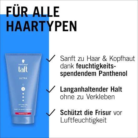 Hair gel ULTRA Hold 4, 150 ml - Image 7