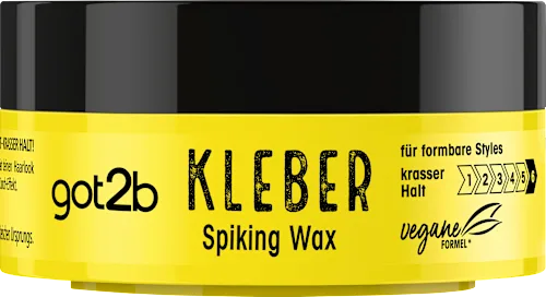 Hair wax, adhesive, spiking wax, 75 ml