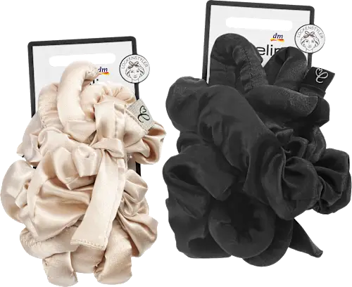 Thin curling tool, 3-piece set, black/cream, 1 pc.