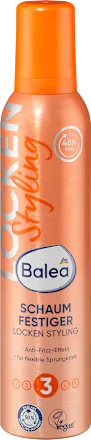 Hair styling mousse for curls, 250 ml