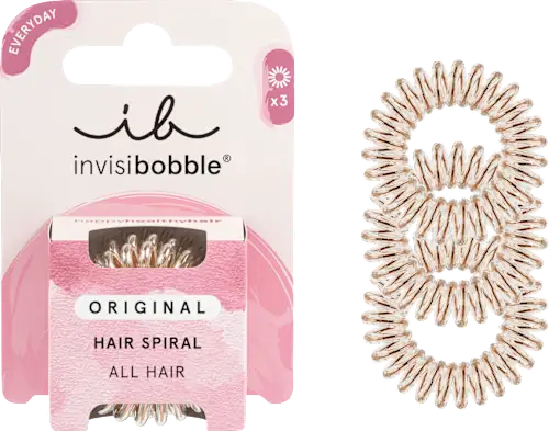 Hair ties Original Bronze Me Pretty, 3 pcs