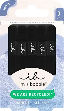 Hair Tie Black, 5 pcs