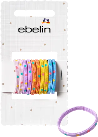 Star-shaped hair ties, 10 pieces