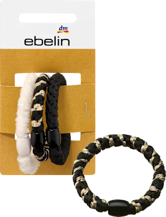 Twisted hair ties, 3 pcs