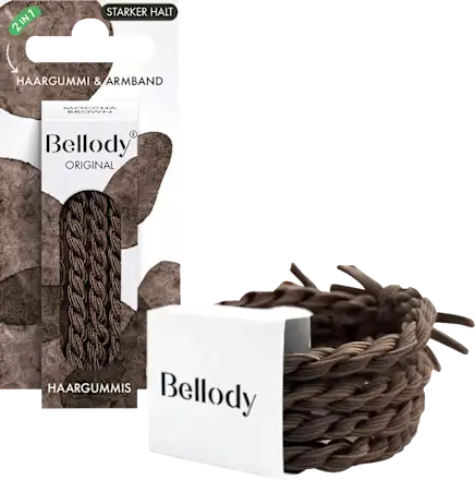 Original Mocha Brown hair ties, 4 pieces