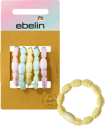 Bubble hair ties, 5 pcs