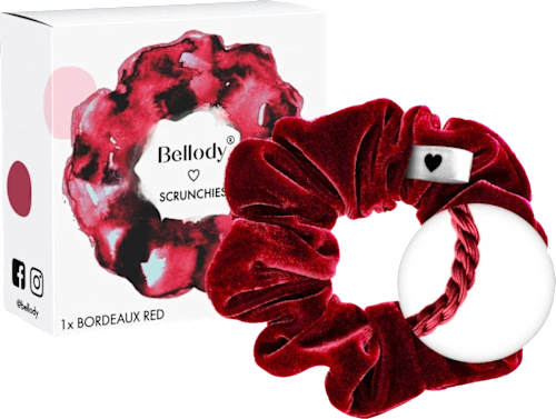 Scrunchie Bordeaux Red, 1 pc
