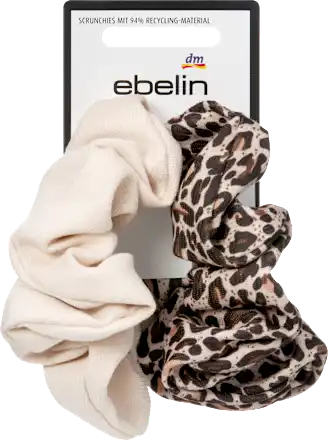 Scrunchies Leo look/beige, 2 pcs