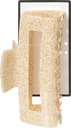 Maxi hair clip, beige, 1 pc.