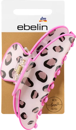 Leo pink hair clip, 1 pc.