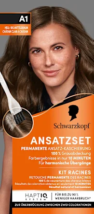 Root touch set A1 Light to medium brown, 1 pc.
