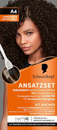 Root touch-up set A4 Dark Brown, 1 pc.