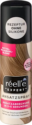 Root touch spray for medium to dark blonde, 75 ml