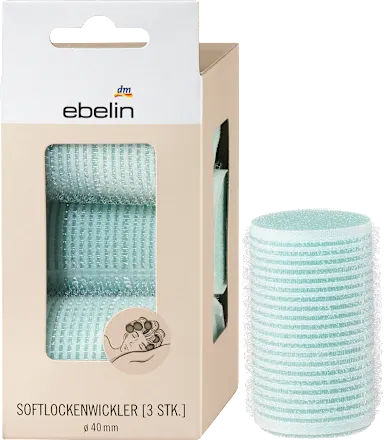 Soft curlers Ø 40 mm, 3 pieces