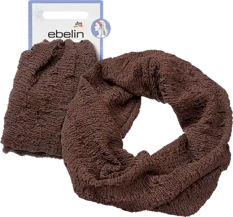 Textured hairband, brown, 1 pc.