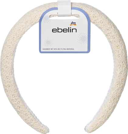 Padded headband, beige, 1 piece
