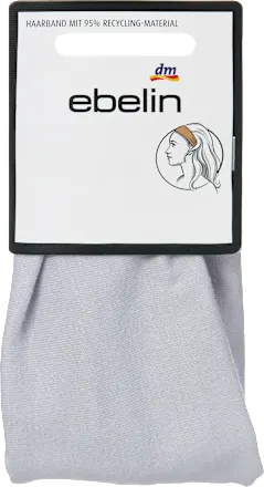 Hairband, light grey, 1 pc.