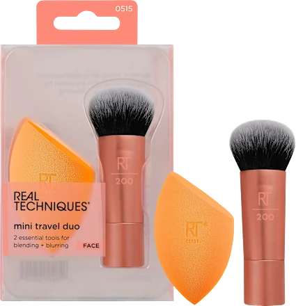Brush set Mini Travel Duo, 1 pc