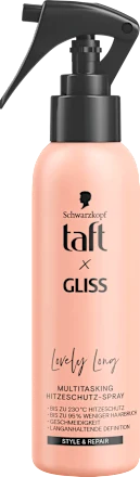 Taft x Gliss Lovely Long heat protection spray, 150 ml
