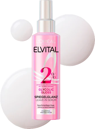 Leave-In Serum Glycolic Gloss Mirror Shine, 150 ml